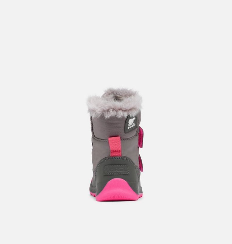 Kids Snow Boots Grey - Sorel Childrens Whitney™ II Strap - 897-KSWJPD